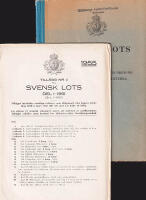 Svensk lots Del I (Sv L I). Skagerrak, Kattegatt och &Ouml;resund. Svenska och danska kusterna 1951 + Till&auml;gg nr 4
