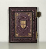 Fotoalbum i jugenstil f&ouml;r Atelj&eacute;portr&auml;tt fr&aring;n andra h&auml;lften av 1800-talet (f&ouml;r fotografier)